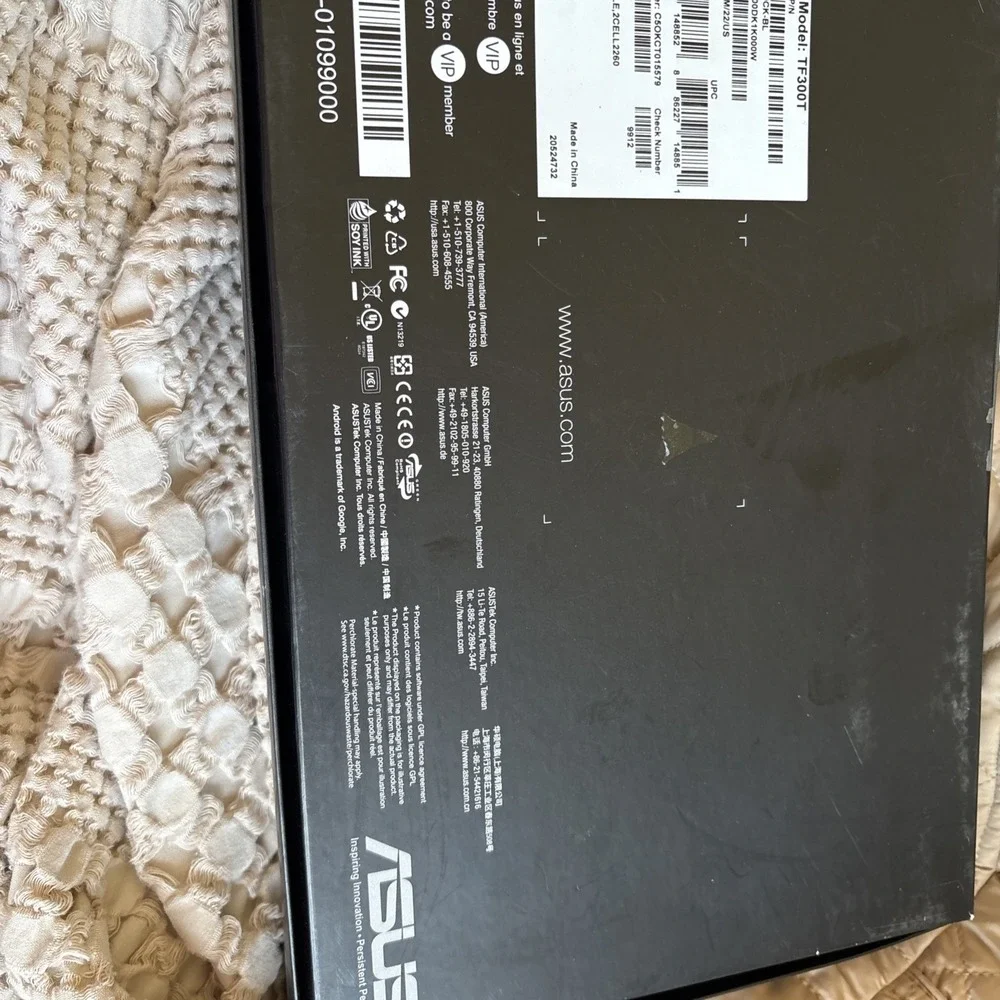 ASUS Transformer Pad Mobile Dock TF300T, Royal Blue W Charger